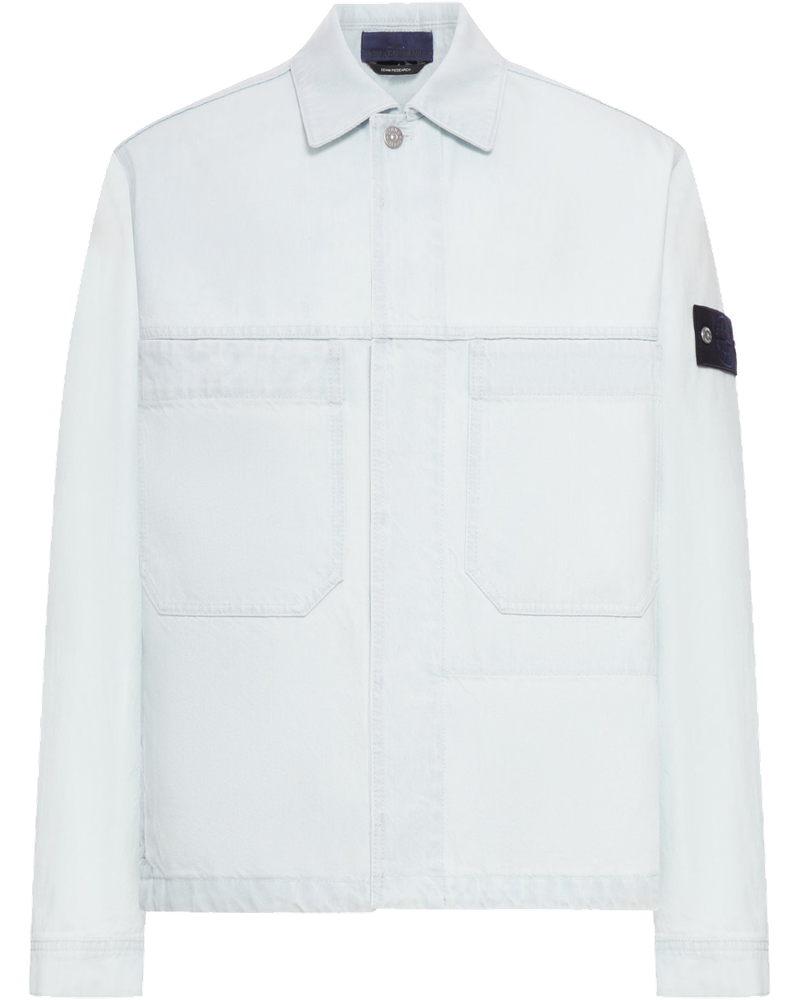 Denim Outwear With Patch Pockets Stone island – Гарантія оригінальності