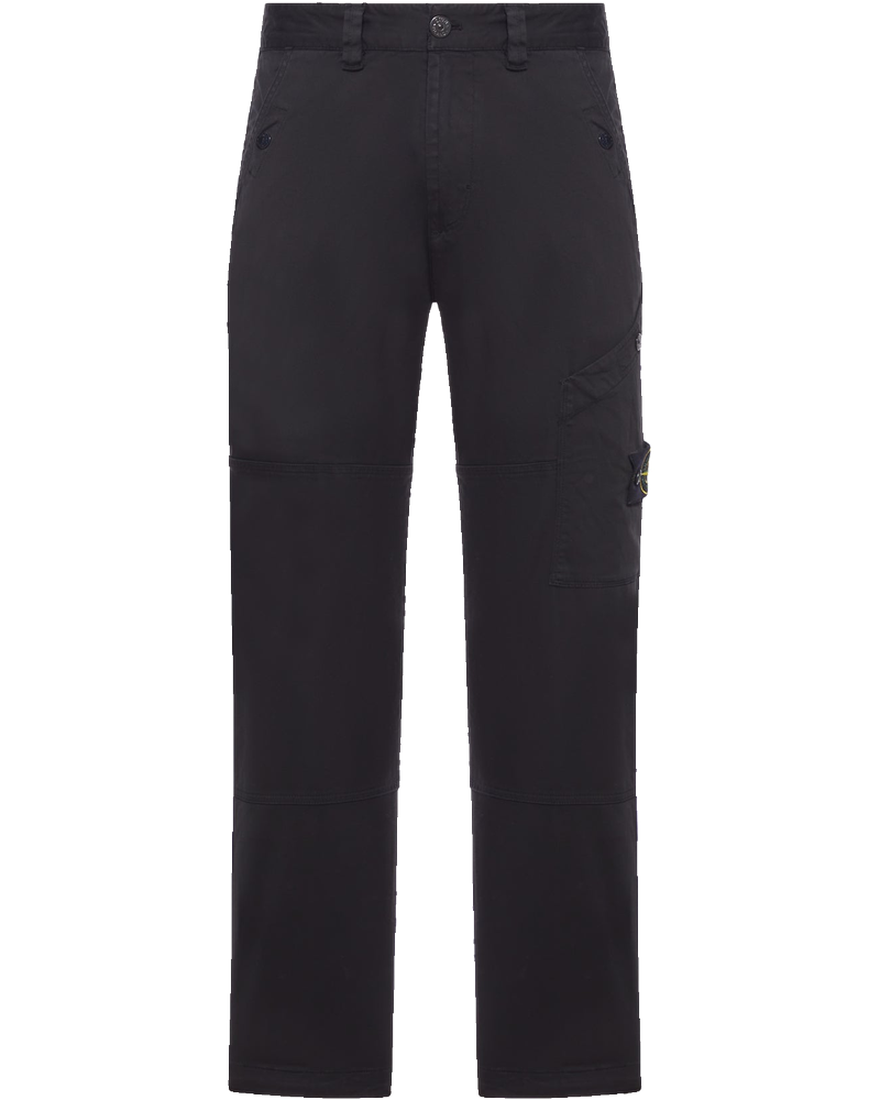Оригінальна Regular Cotton Trousers With Logo Stone island