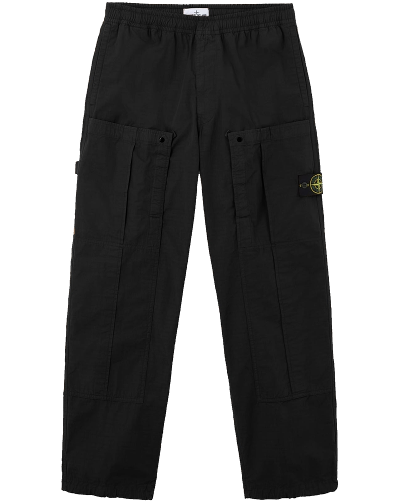 Оригінальна Mens Mercerized Organic Cotton Ripstop Pants Stone island