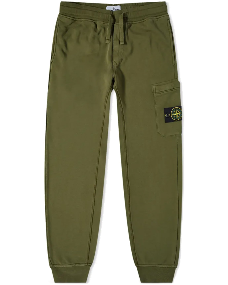 Оригінальна Mens Fleece Pants Green Stone island