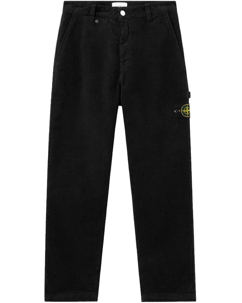 Black Loose-Fitting Pants With Multiple Pockets Stone island оригінал – Купити в Україні