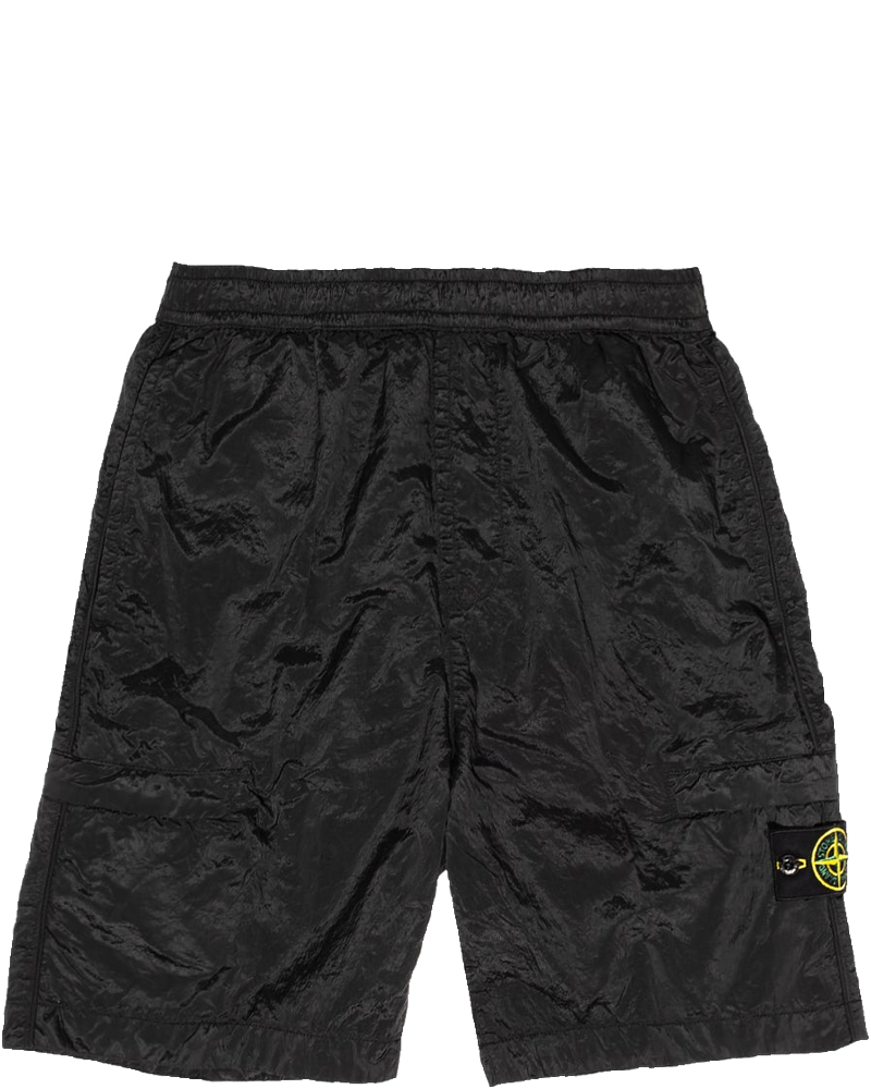 Mens Bermuda Shorts Black Stone island – Гарантія оригінальності