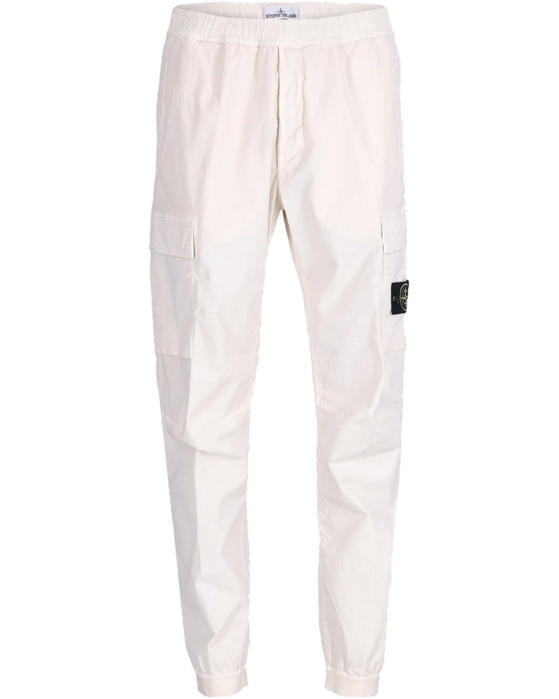 Stretch Organic Cotton Twill Pants Stone island оригінал – Купити в Україні