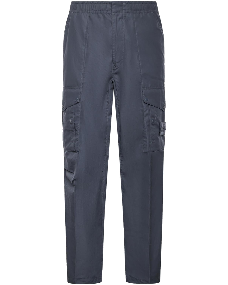Pantalone Cargo In Tela DI Cotone Con Logo Stone island – Гарантія оригінальності