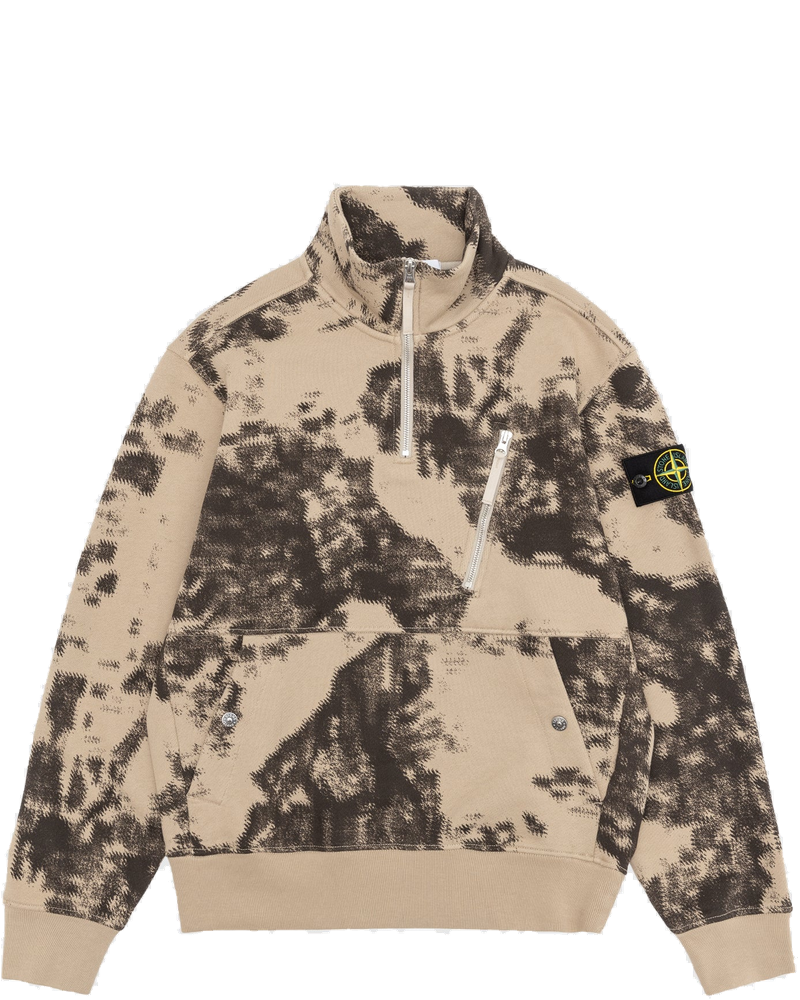 Camouflage Organic Cotton Diagonal Sweater Stone island – Гарантія оригінальності