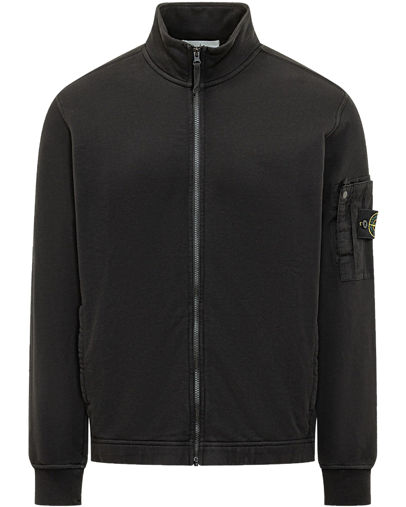 Zip-Up Sweatshirt With High Neck Stone island – Гарантія оригінальності