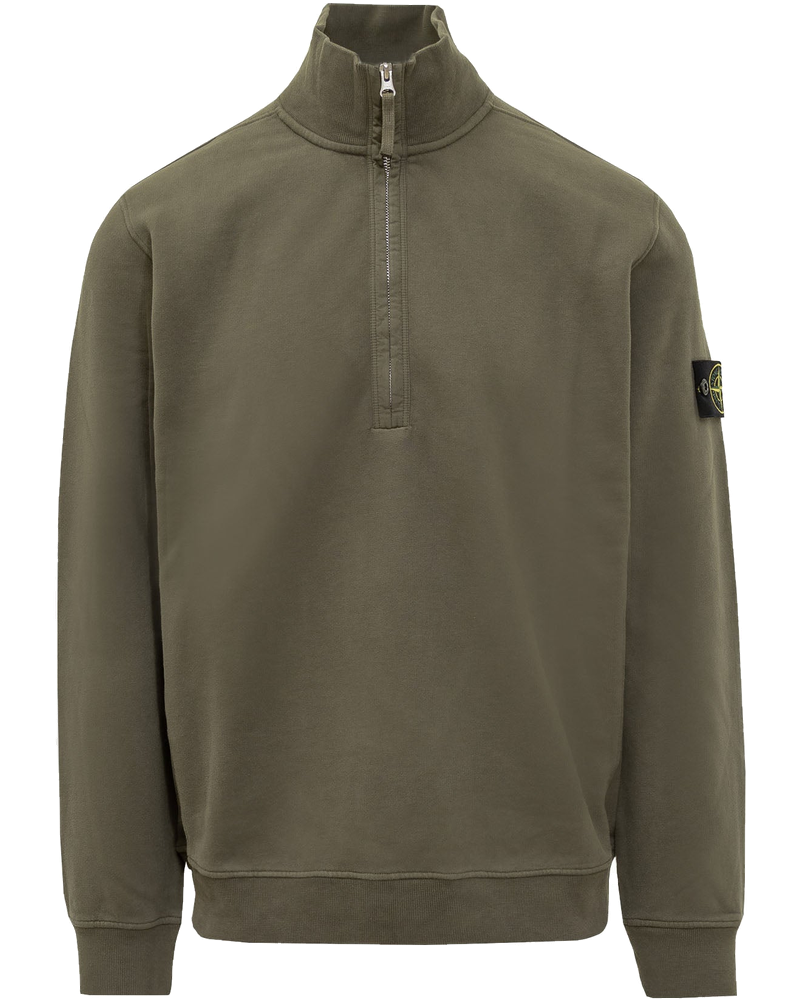 Half-Zip High-Neck Sweatshirt Stone island оригінал – Купити в Україні