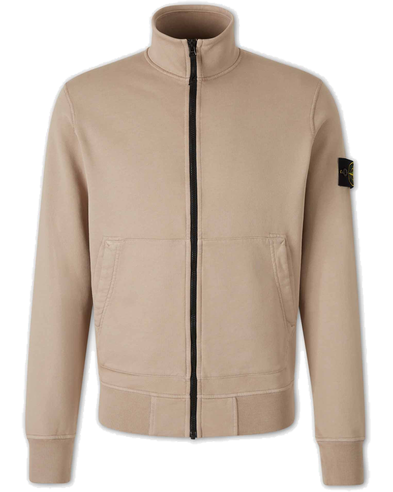 Cotton Zip-Up Sweatshirt Stone island – Гарантія оригінальності
