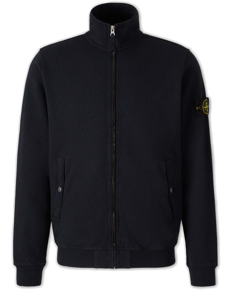 Cotton Zip-Up Sweatshirt Stone island – Гарантія оригінальності