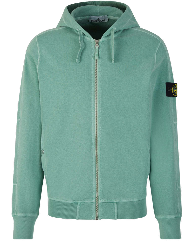 Оригінальна Cotton Zipper Sweatshirt Stone island