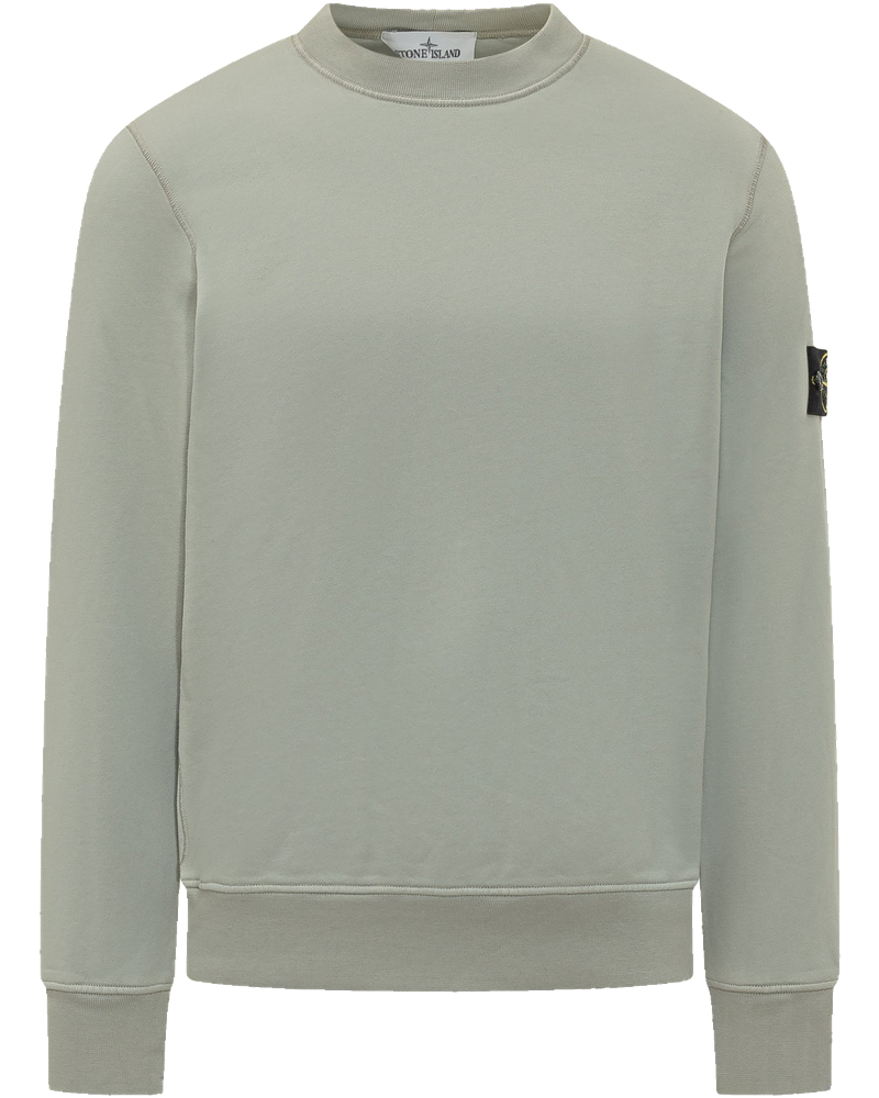 Crew-Neck Knit Sweatshirt Stone island оригінал – Купити в Україні