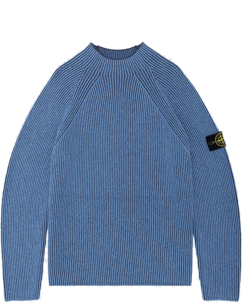 Оригінальна Vaniśe Full Rib Rws Wool Mock Neck Sweater Stone island