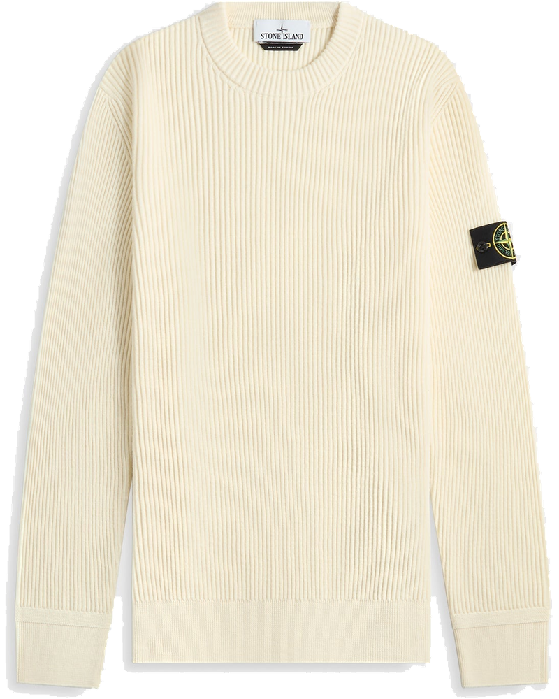 Crewneck Sweater Ivory Stone island – Гарантія оригінальності