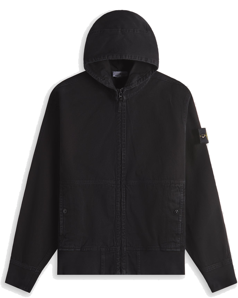Felpa Hooded Sweater Black Stone island – Гарантія оригінальності