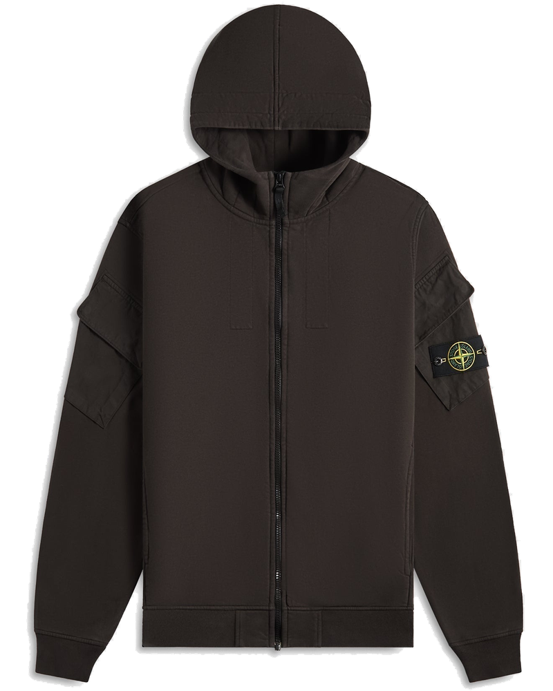 Hoodie Sweater Lead Grey Stone island – Гарантія оригінальності