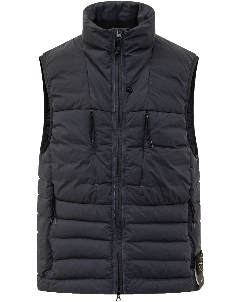 Black Padded Vest Stone island – Гарантія оригінальності