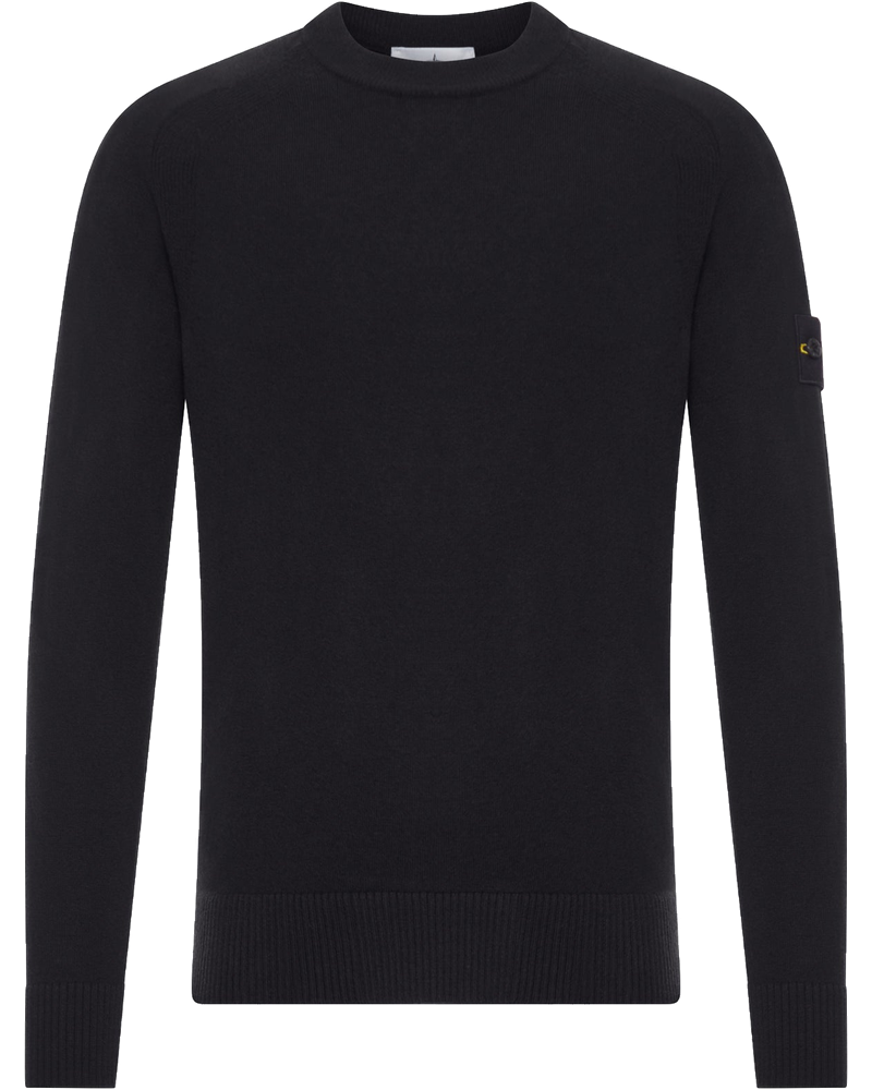 Compass Logo Crew Neck Wool Sweater Stone island – Гарантія оригінальності