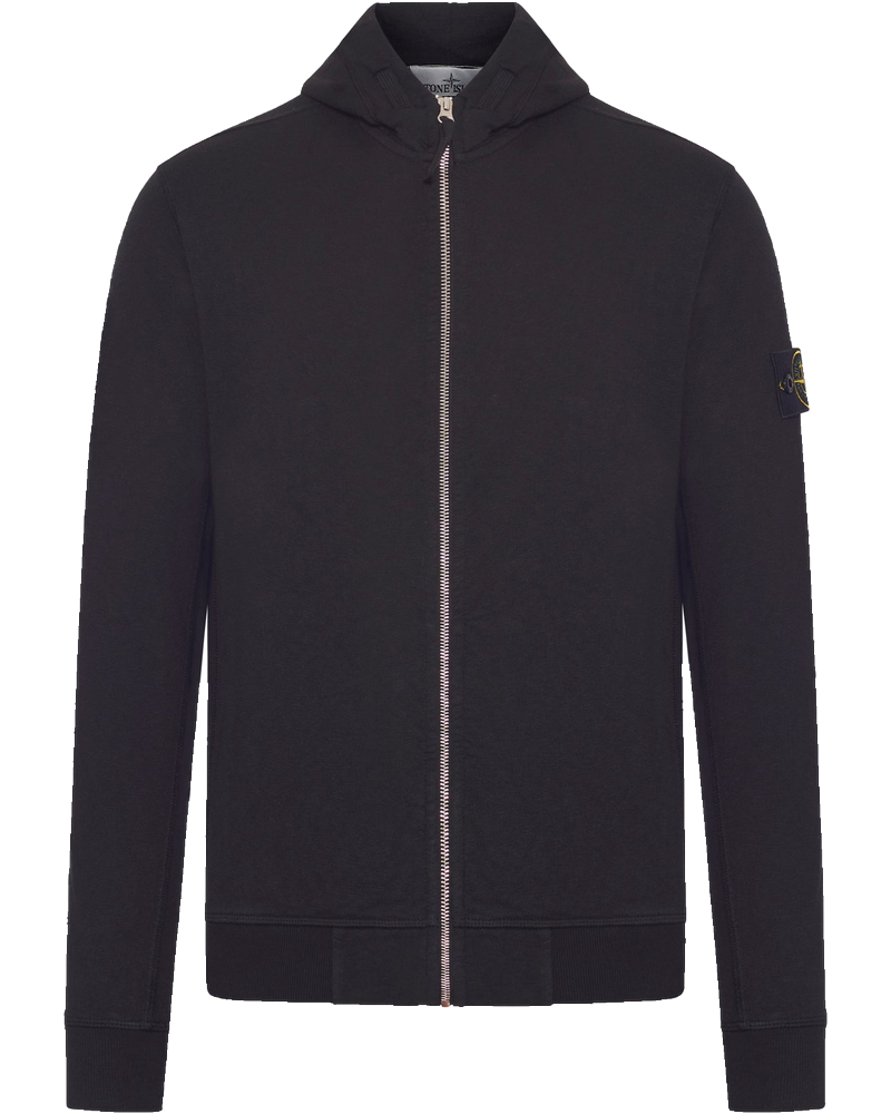Cotton Zip-Up Hoodie Stone island оригінал – Купити в Україні