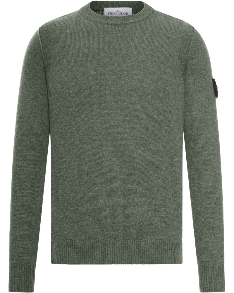 Оригінальна Melange Effect Sweater With Compass Logo Stone island