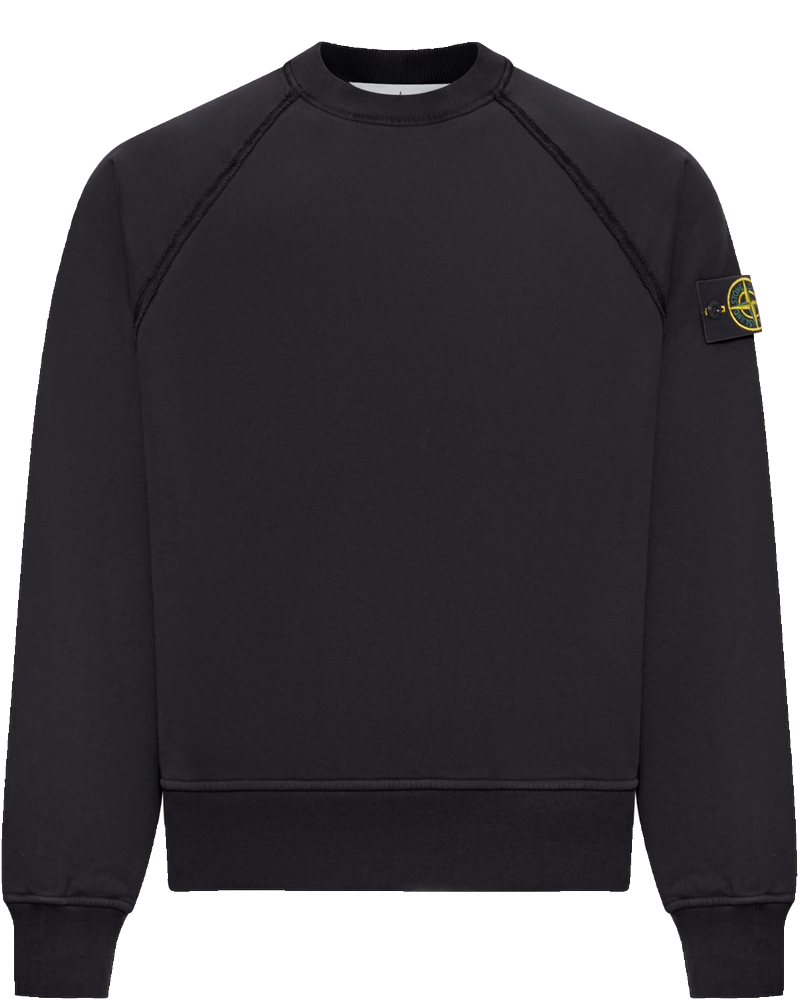 Crew Neck Sweatshirt In Organic Brushed Cotton Stone island – Гарантія оригінальності
