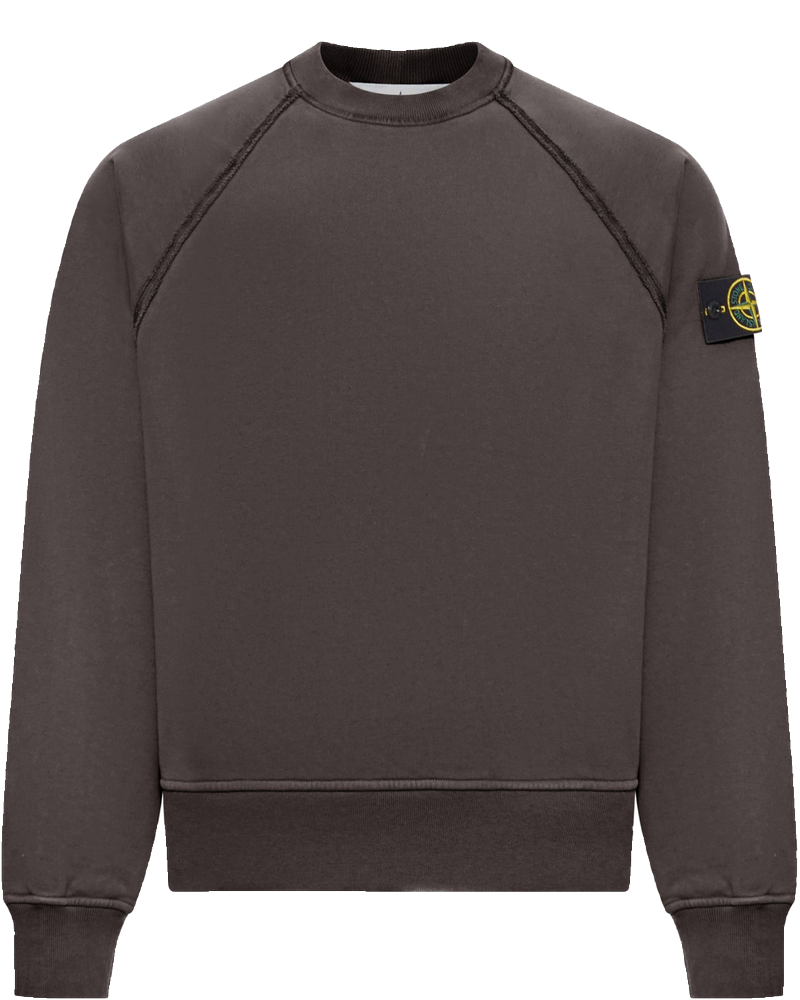 Crew Neck Sweatshirt In Organic Brushed Cotton Stone island – Гарантія оригінальності