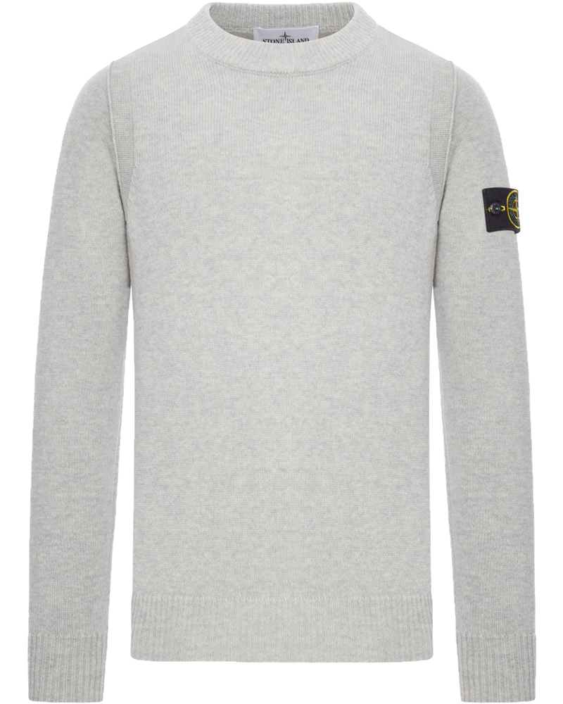 Оригінальна Melange Effect Sweater With Compass Logo Stone island