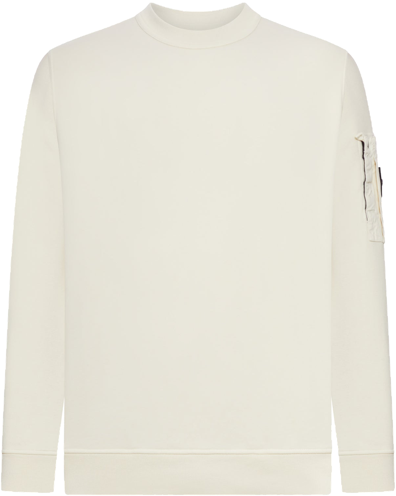 Оригінальна Regular Fit Crew Neck Sweatshirt With Seasonal Pocket Stone island