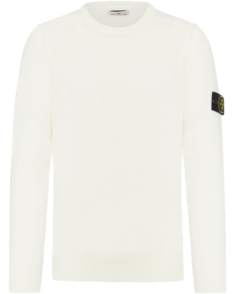 Crew Neck Sweater With Badge Stone island – Гарантія оригінальності