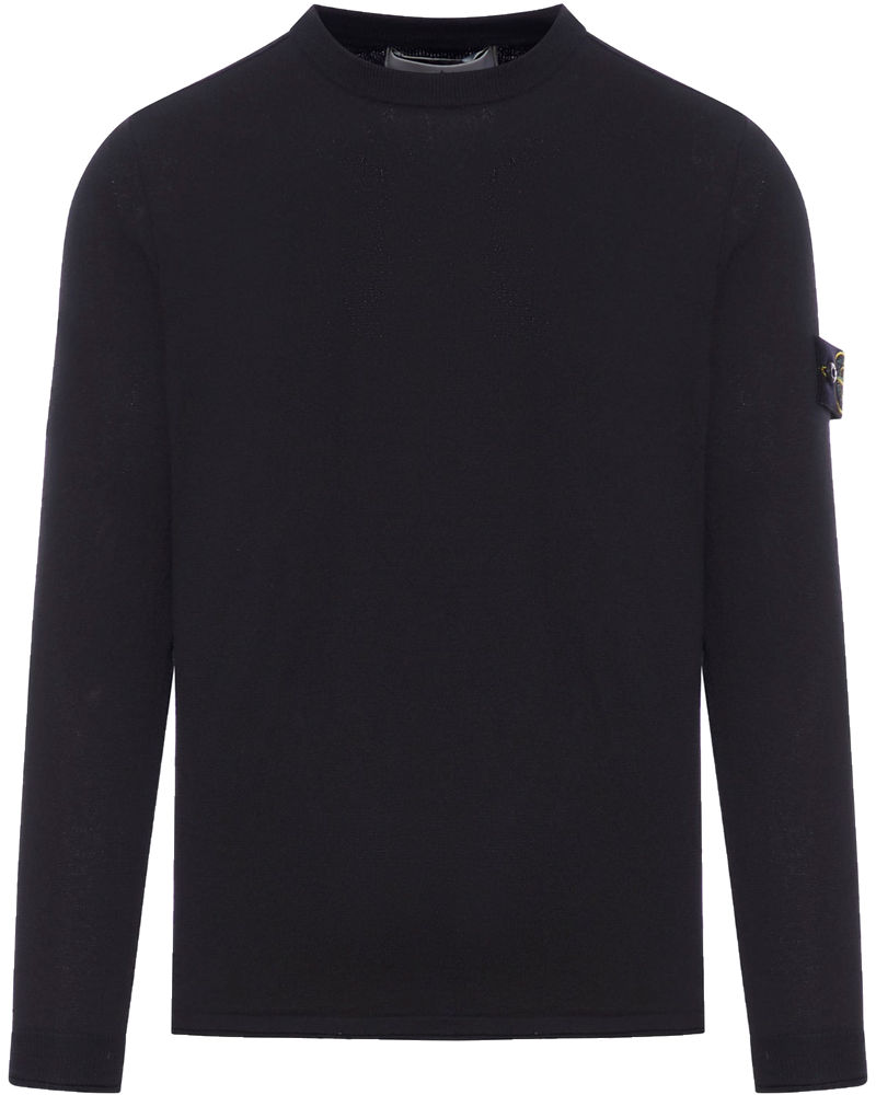 Cotton Sweater With Compass Logo Stone island – Гарантія оригінальності