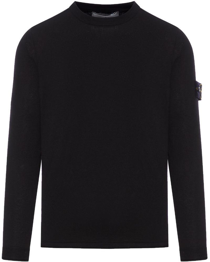 Cotton Sweater With Compass Logo Stone island – Гарантія оригінальності
