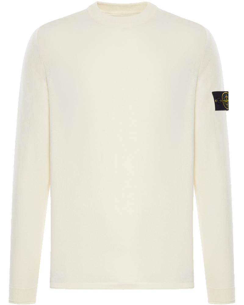 Cotton Sweater With Compass Logo Stone island – Гарантія оригінальності