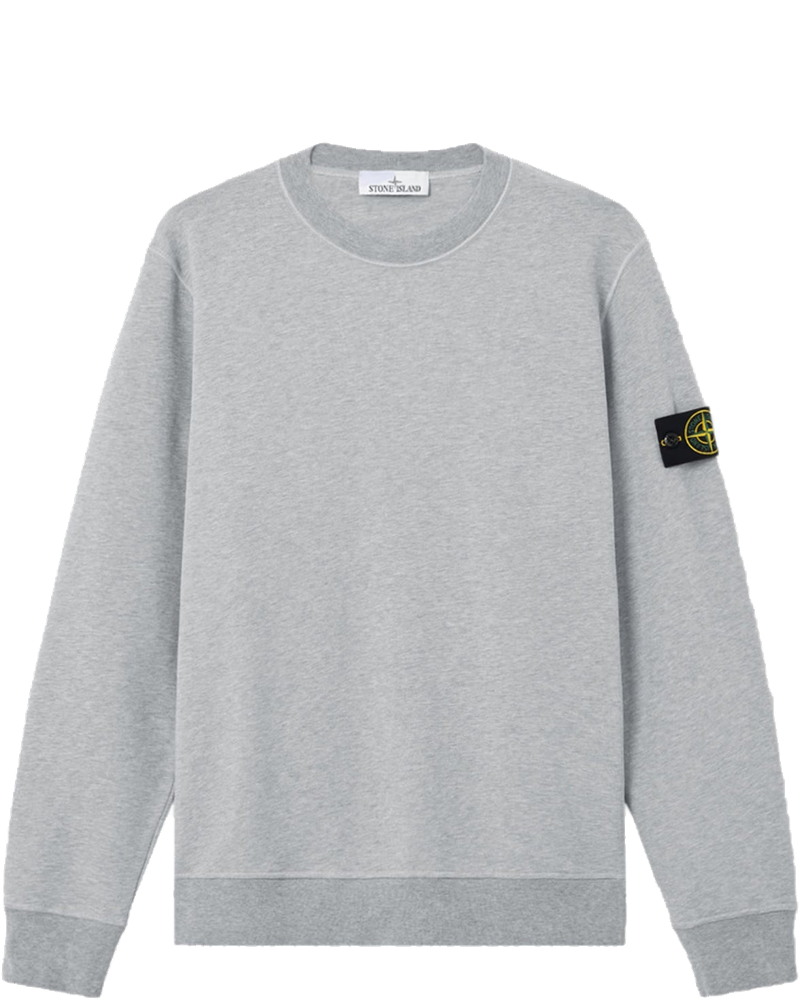 Mens Organic Cotton Fleece Sweatshirt Stone island – Гарантія оригінальності