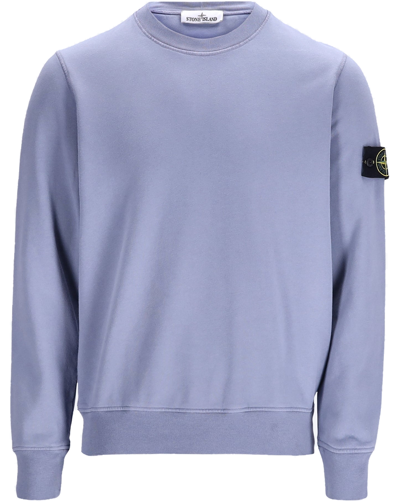 Organic Cotton Fleece Sweatshirt Stone island – Гарантія оригінальності