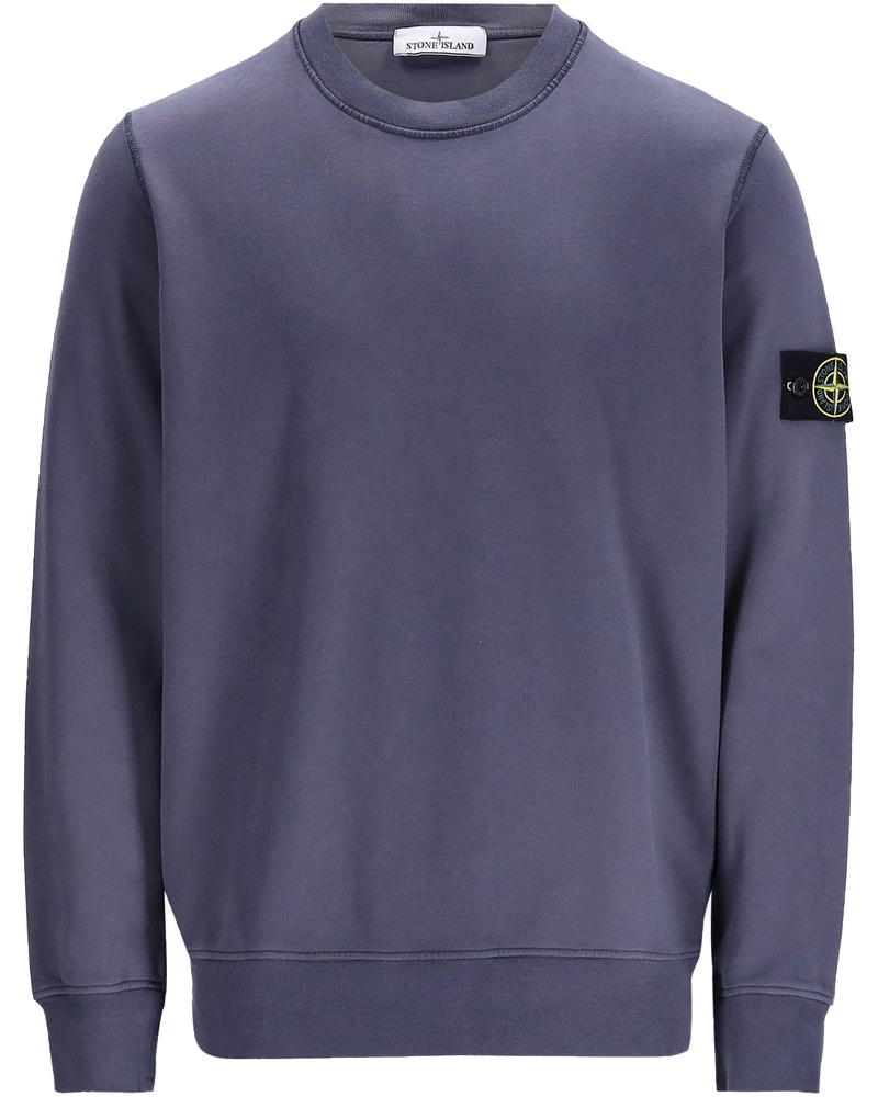 Organic Cotton Fleece Sweatshirt Stone island – Гарантія оригінальності