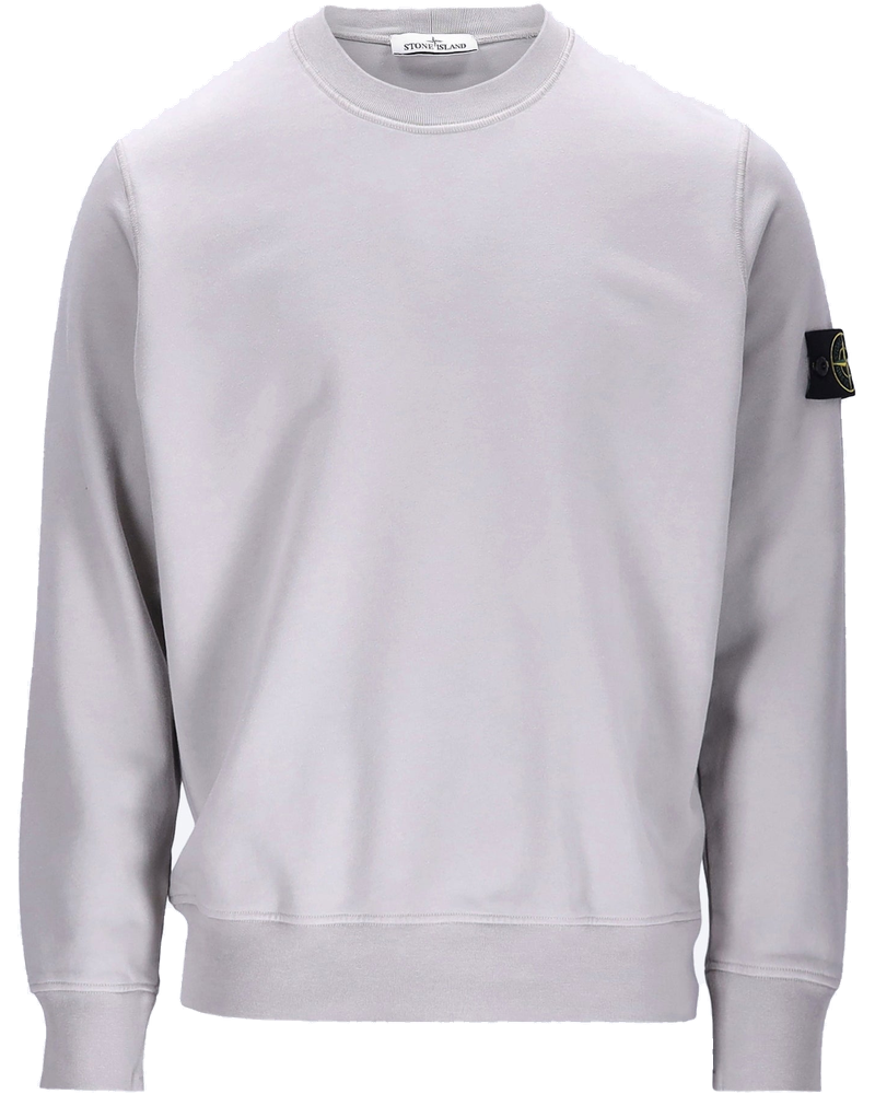 Organic Cotton Fleece Sweatshirt Stone island – Гарантія оригінальності