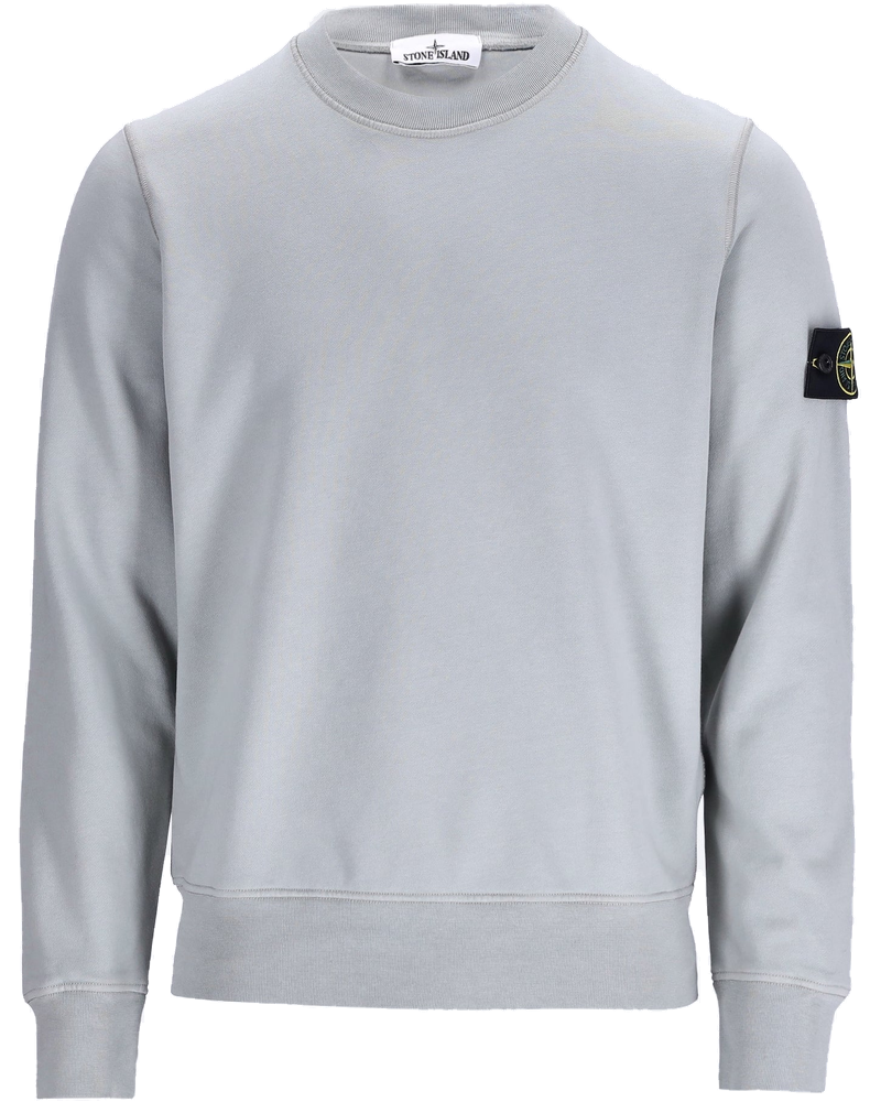 Organic Cotton Fleece Sweatshirt Stone island – Гарантія оригінальності