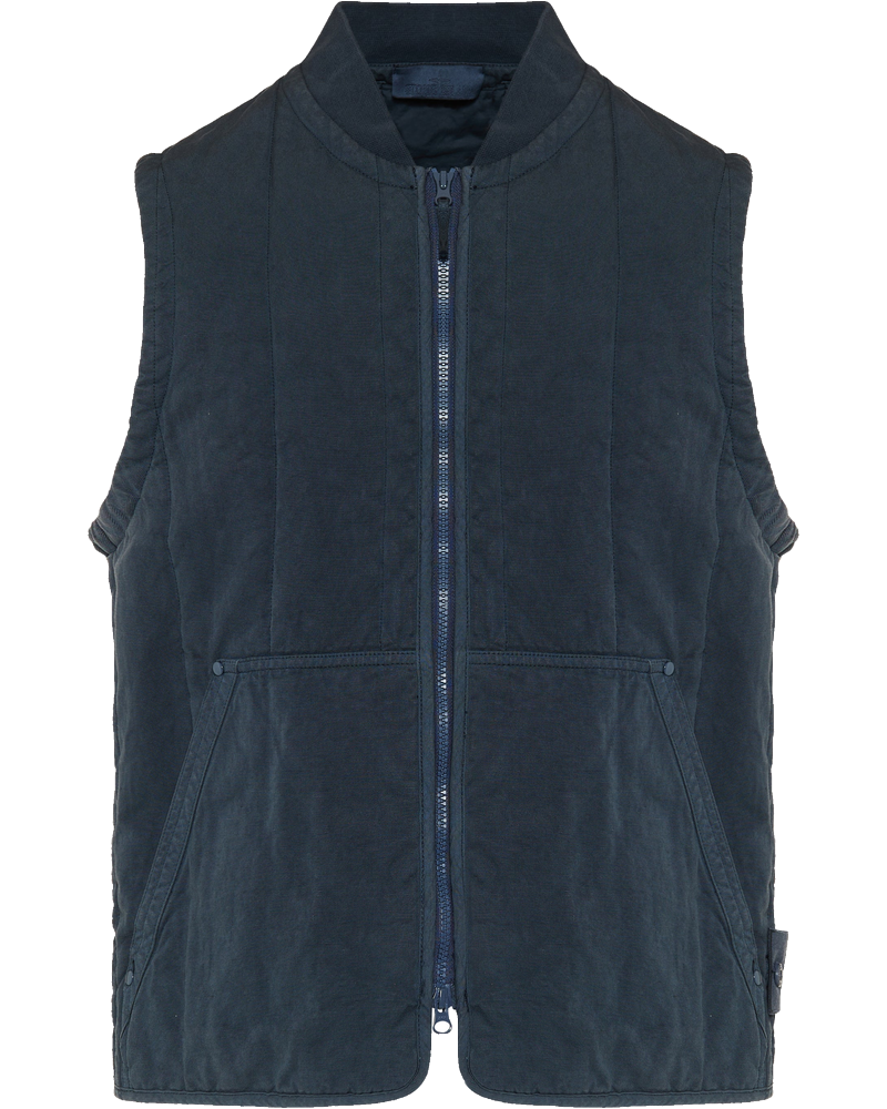 Padded Cotton Linen Vest Stone island оригінал – Купити в Україні