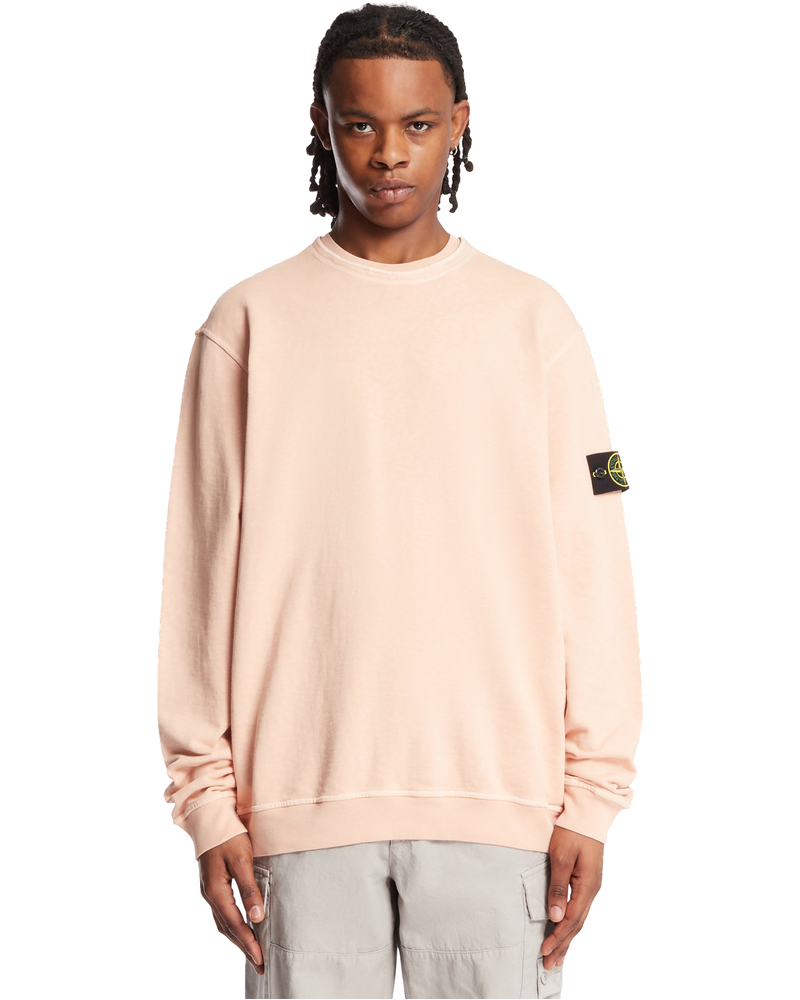Оригінальна Pink Crewneck Sweatshirt Stone island