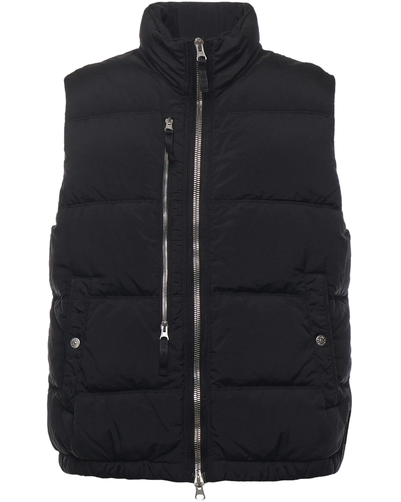 Gilet In Piuma In Nylon Metal Iridescente Stone island – Гарантія оригінальності