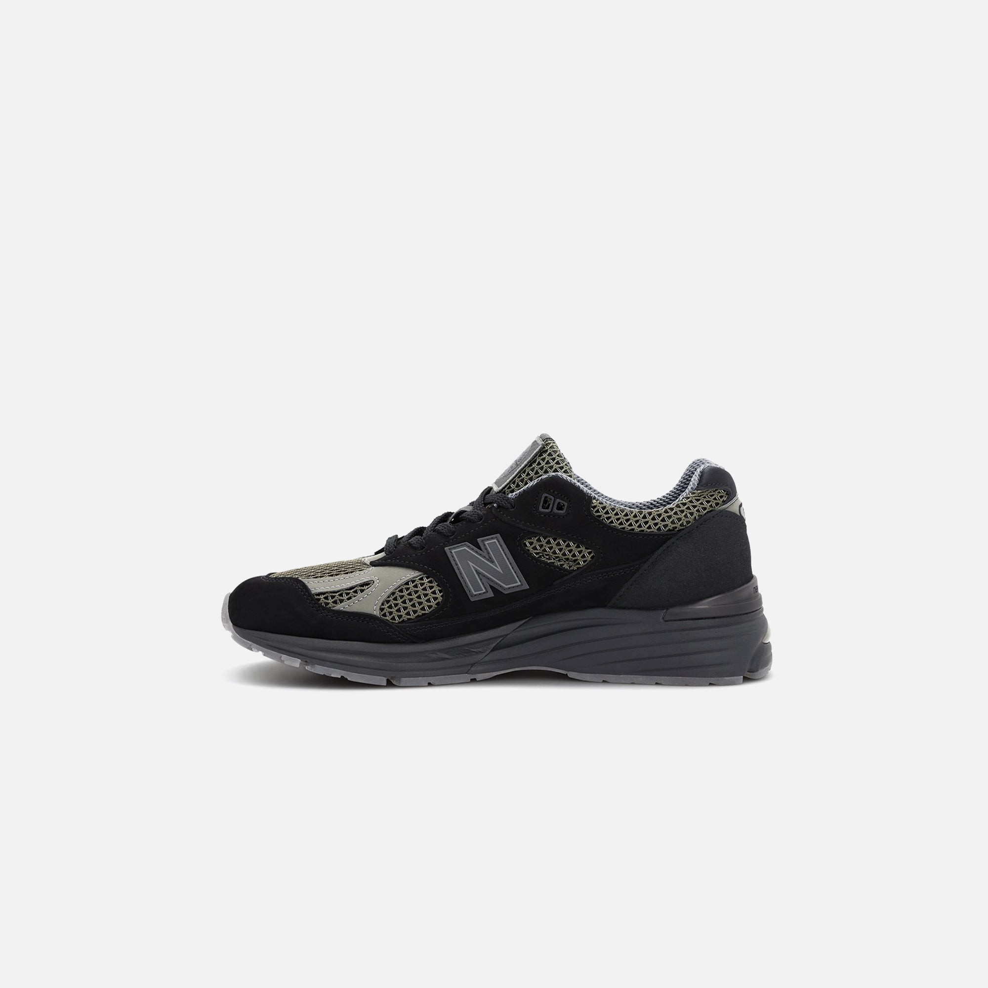 Оригінальна X Stone Island 991v2 Olive Green New balance – детальний вид