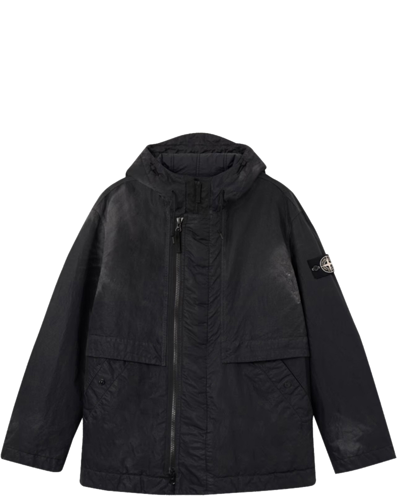 Mens Dense Nylon T C Hand Sprayed Reflective Jacket Stone island – Гарантія оригінальності