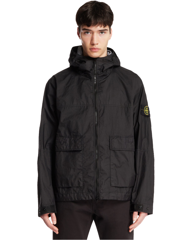 Оригінальна Black Hooded Jacket Stone island
