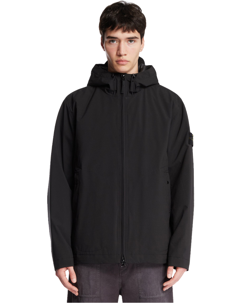 Оригінальна Black Hooded Jacket Stone island