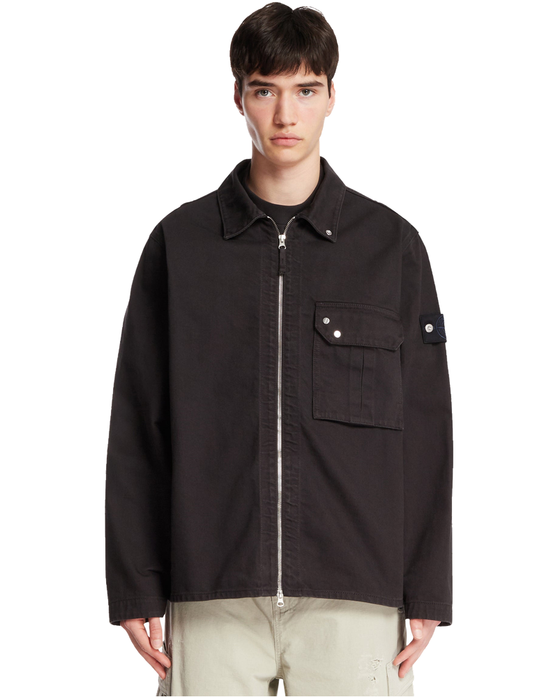 Black Denim Zip Jacket Stone island оригінал – Купити в Україні