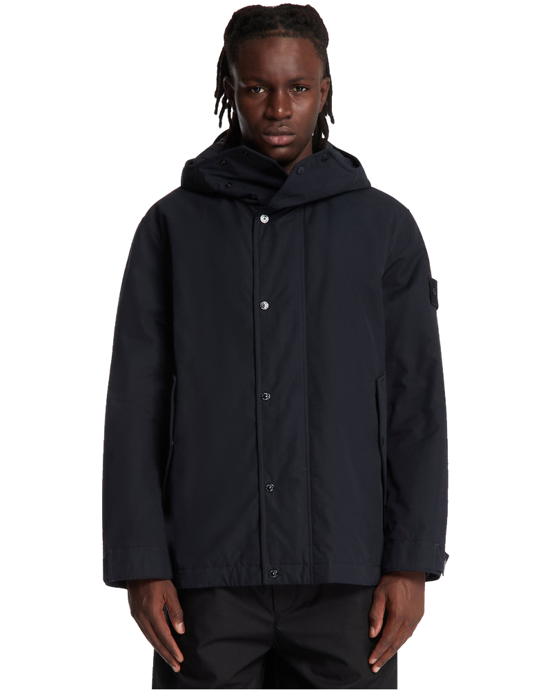 Оригінальна Blue Cotton Hoodie Jacket Stone island