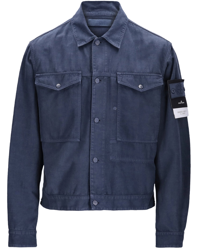 Bonded Linen-Tc Ghost Jacket Stone island оригінал – Купити в Україні