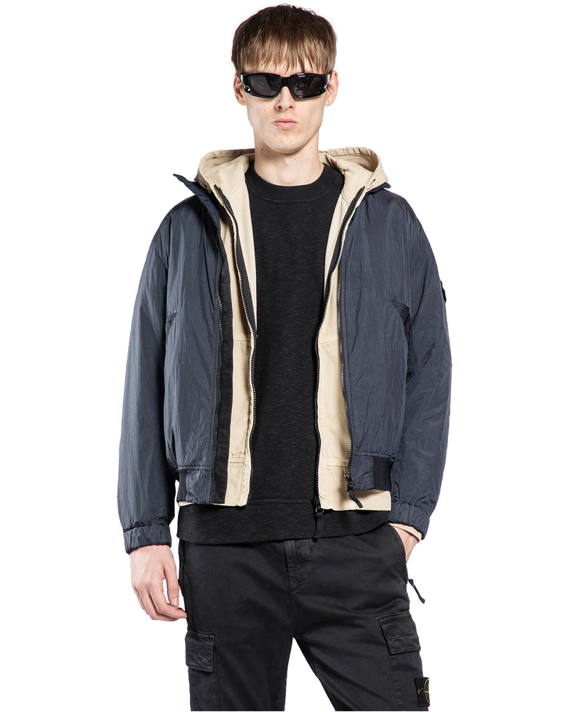 Оригінальна 4100111 Crinkle Reps Nylon Jacket Stone island