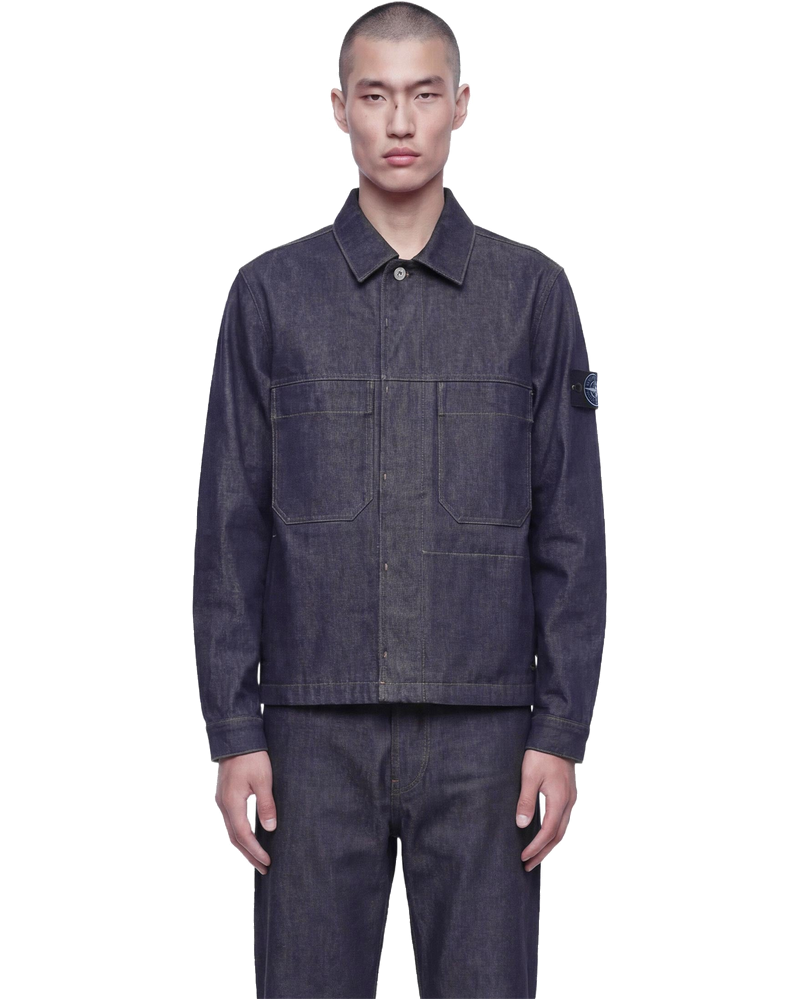 Оригінальна 4100006 Denim Coach Jacket Stone island