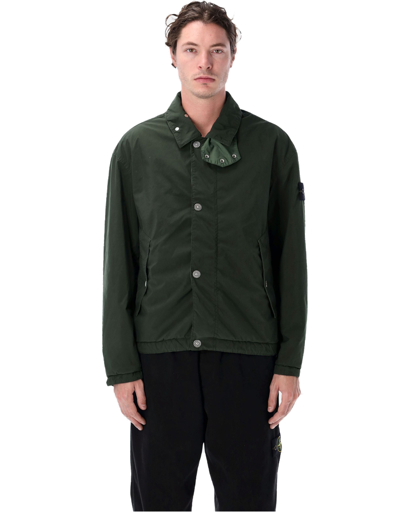 Оригінальна Coach Jacket In Light Compact Touch Poly Tc Stone island
