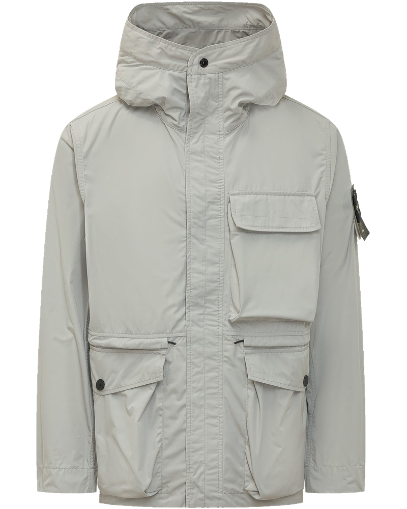 Short Parka With Hood And Patch Pockets Stone island оригінал – Купити в Україні